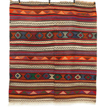 Lade das Bild in den Galerie-Viewer, Vintage Anatolian Cicim Kilim 183x208 cm .