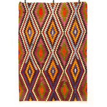 Lade das Bild in den Galerie-Viewer, Vintage Anatolian Kilim 159x232 cm .