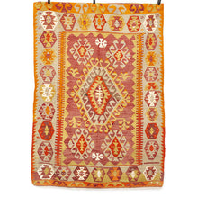 Lade das Bild in den Galerie-Viewer, Vintage Anatolian Kilim 138x192 cm .