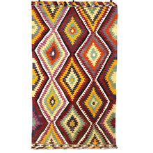 Lade das Bild in den Galerie-Viewer, Vintage Anatolian Kilim 148x265 cm .