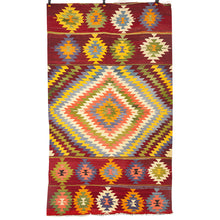 Lade das Bild in den Galerie-Viewer, Vintage Anatolian Kilim  147x265 cm .