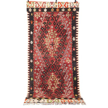 Lade das Bild in den Galerie-Viewer, Vintage Anatolian Kilim 142x313 cm