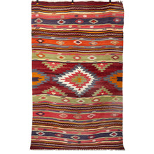 Load the image into the gallery viewer, Vintage Anatolian Kilim  157x264 cm .