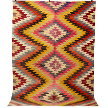 Lade das Bild in den Galerie-Viewer, Vintage Anatolian Kilim 220x292 cm .