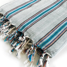 Charger l&#39;image dans la galerie, Blue Striped Peshtemal
