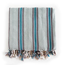 Charger l&#39;image dans la galerie, Blue Striped Peshtemal
