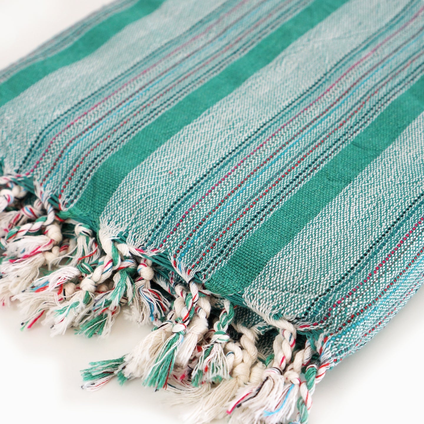 Striped Green Peshtemal
