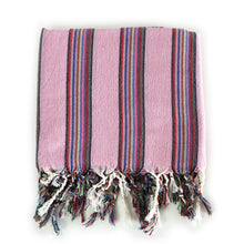 Lade das Bild in den Galerie-Viewer, Striped Pink Peshtemal
