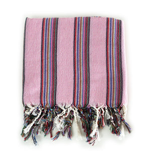 Striped Pink Peshtemal