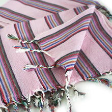Lade das Bild in den Galerie-Viewer, Striped Pink Peshtemal
