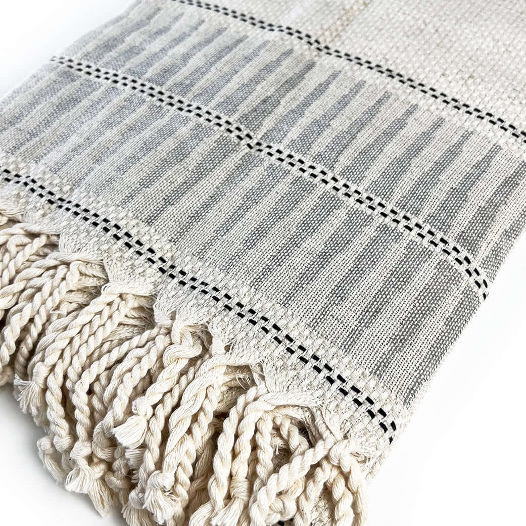 Grey Ziggy Peshtemal