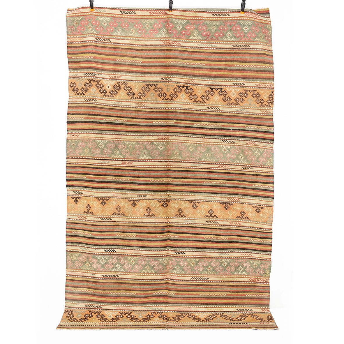 Vintage Anatolian Kilim 166x282 cm .