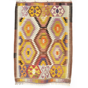 Vintage Anatolian Kilim   98x134 cm .