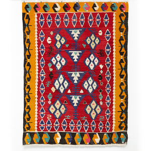 Vintage Anatolian Kilim   100x137 cm .