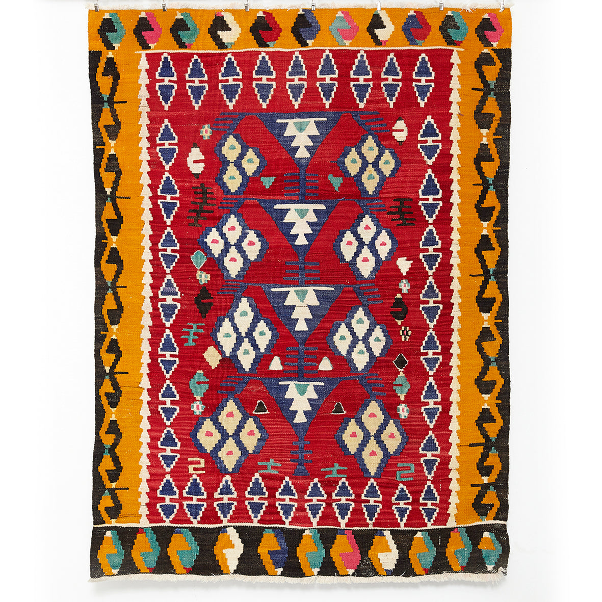 Vintage Anatolian Kilim   100x137 cm .