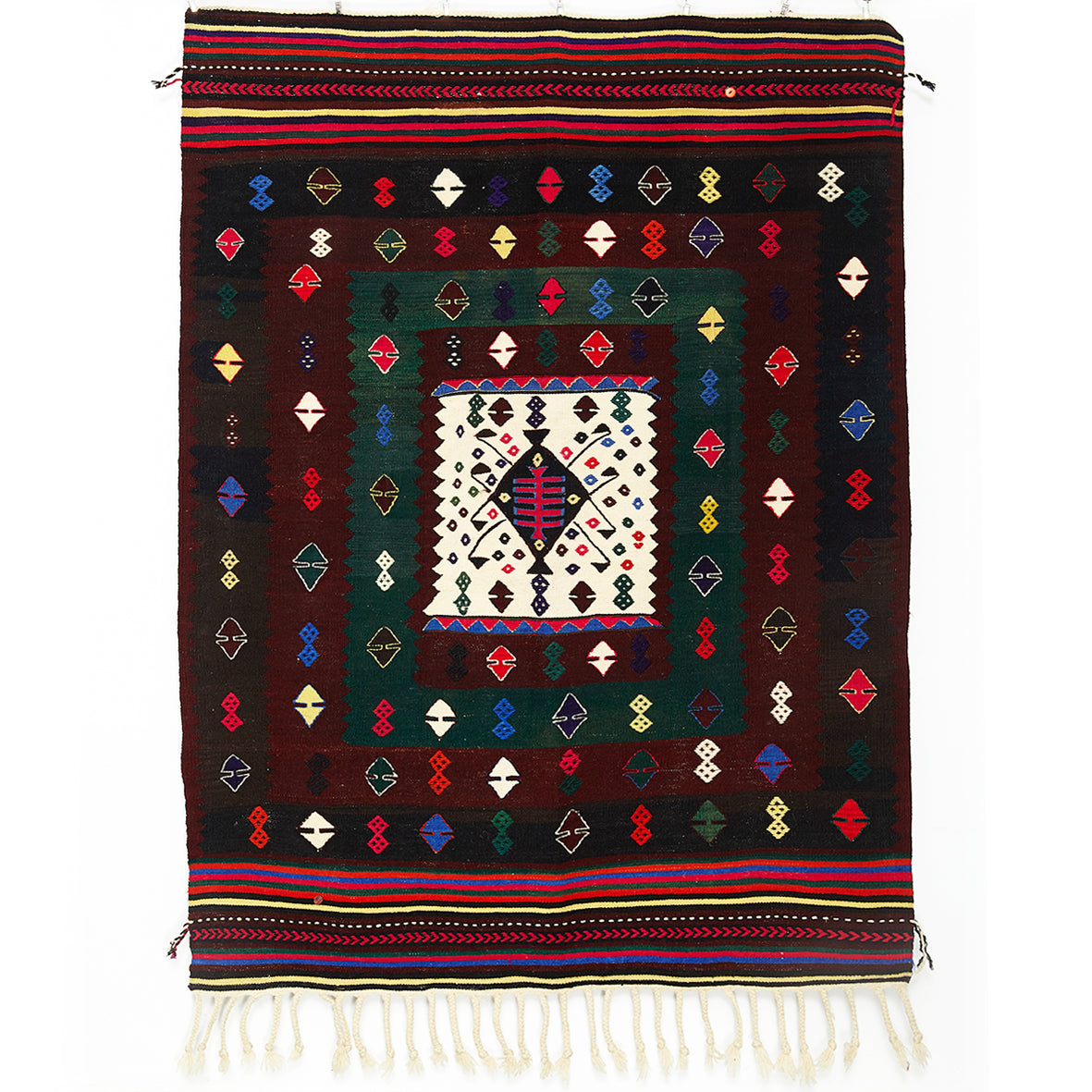 Vintage Anatolian Kilim   115x156 cm .