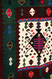 Vintage Anatolian Kilim   115x156 cm .