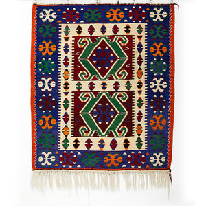 Vintage Anatolian Kilim   100x115 cm .