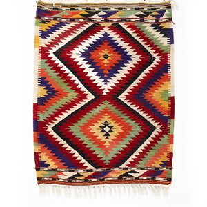 Vintage Anatolian Kilim 96x125 cm