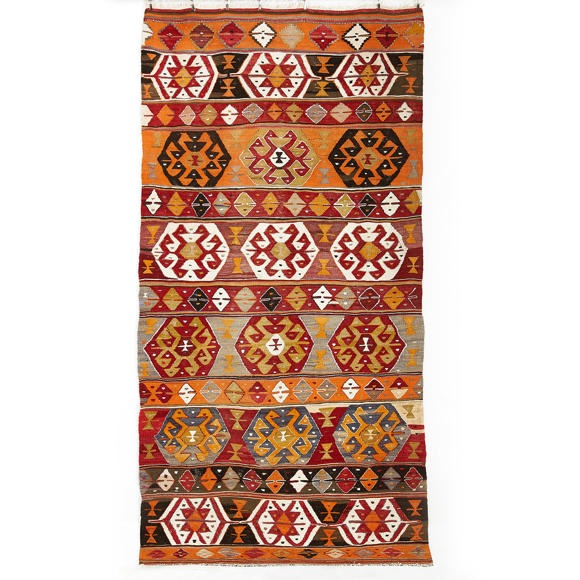 Vintage Anatolian Cal Runner Kilim   95x193 cm .