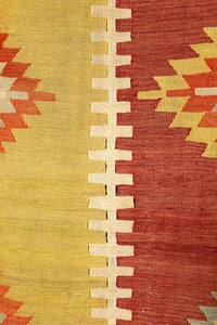 Vintage Anatolian Kilim   162x375 cm .