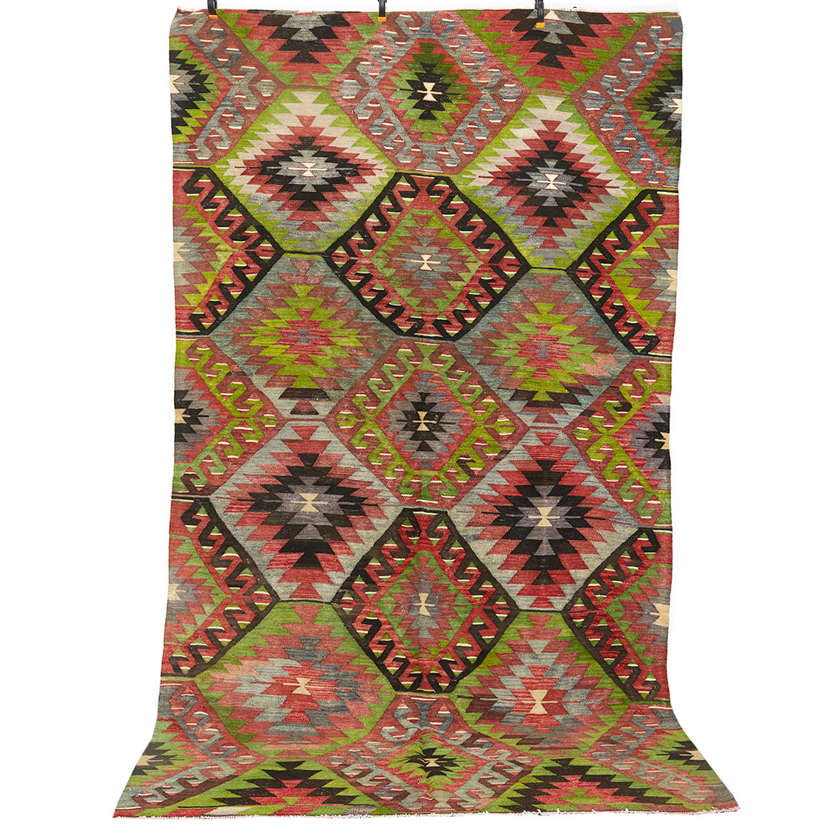 Vintage Anatolian Kilim 182x310 cm .