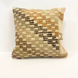 Set of 2 Vintage Kilim Cushions