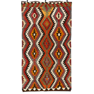 Vintage Anatolian Kilim   146x257 cm .
