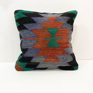 Set of 2 Vintage Kilim Cushions