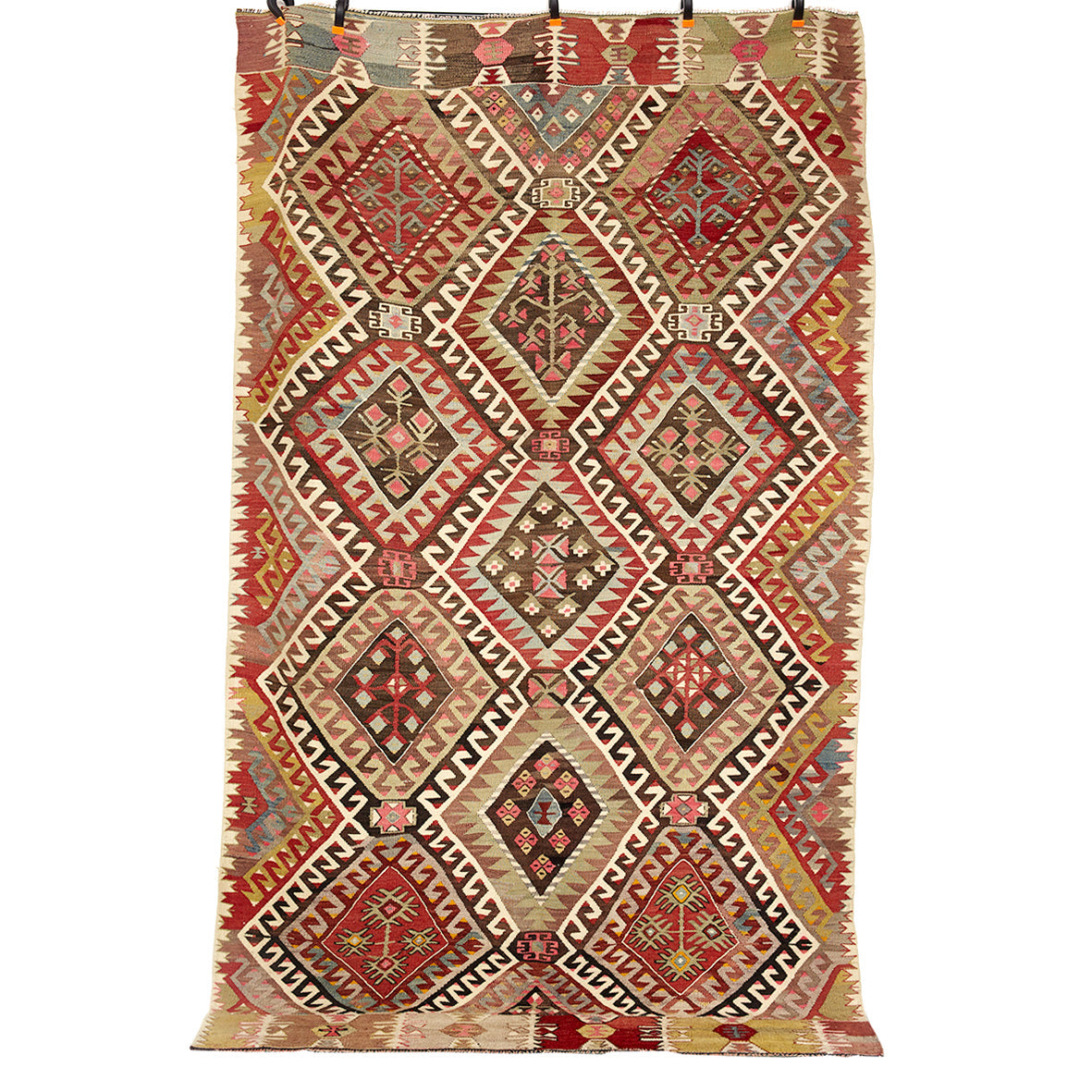 Vintage Anatolian Kilim 167x272 cm .