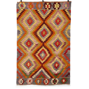 Vintage Anatolian Kilim  144x223 cm
