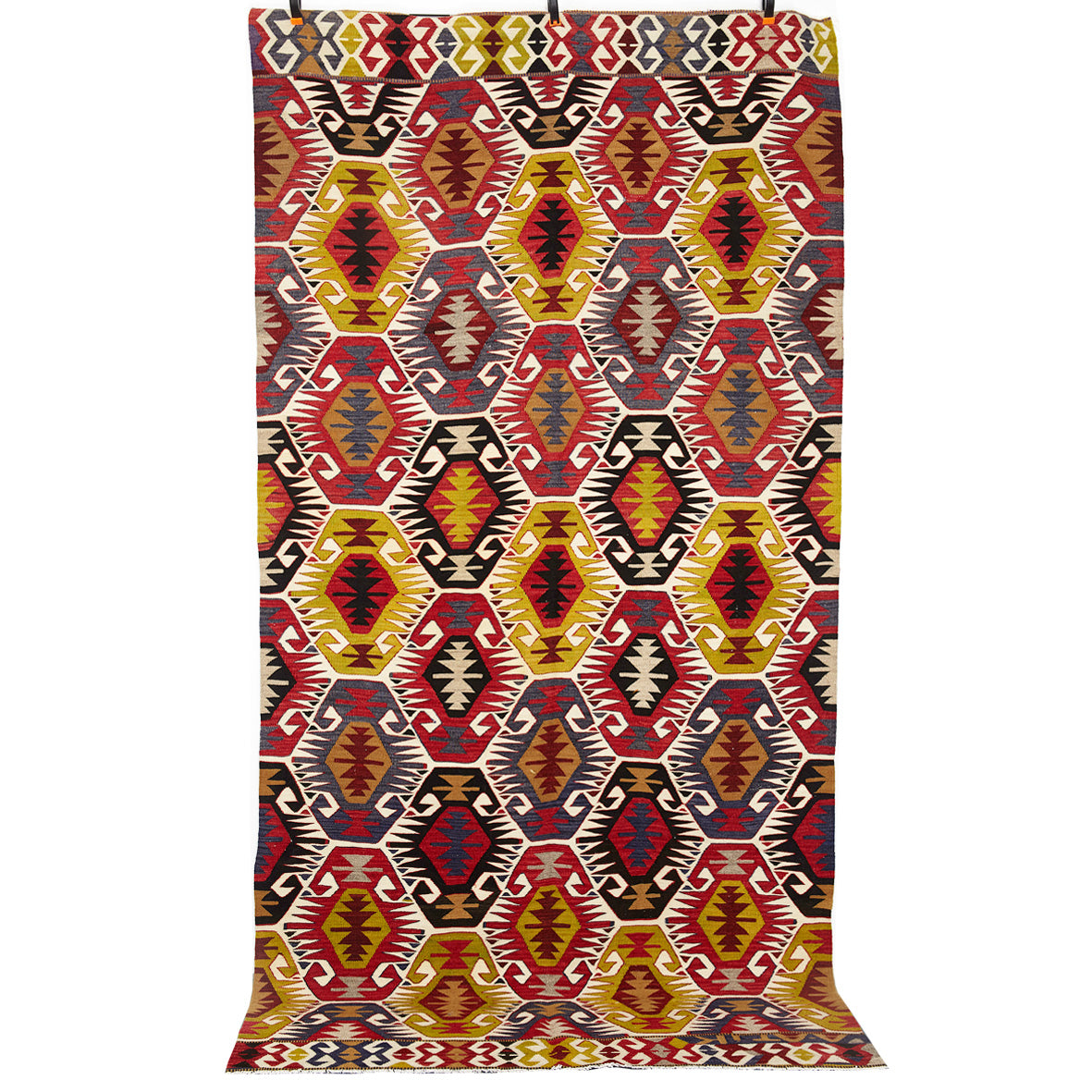 Vintage Anatolian Barak Kilim 151x291 cm .