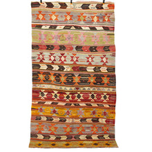 Lade das Bild in den Galerie-Viewer, Vintage Anatolian Kilim   150x273 cm .
