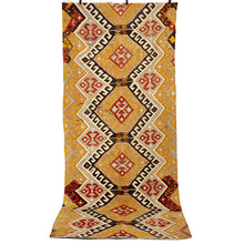 Lade das Bild in den Galerie-Viewer, Vintage Anatolian Kilim  143x339 cm .
