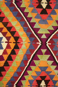Vintage Anatolian Kilim   162x315 cm .
