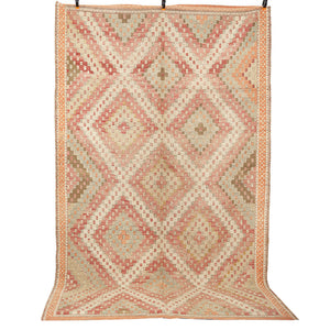 Vintage Anatolian Cicim Kilim  187x312 cm .