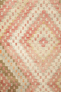 Vintage Anatolian Cicim Kilim  187x312 cm .