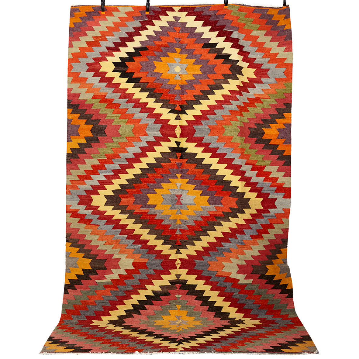 Vintage Anatolian Kilim  196x310 cm .