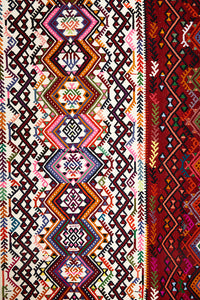 Vintage Anatolian Kilim  155x203 cm .