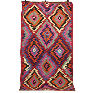 Vintage Anatolian Kilim   160x277 cm .