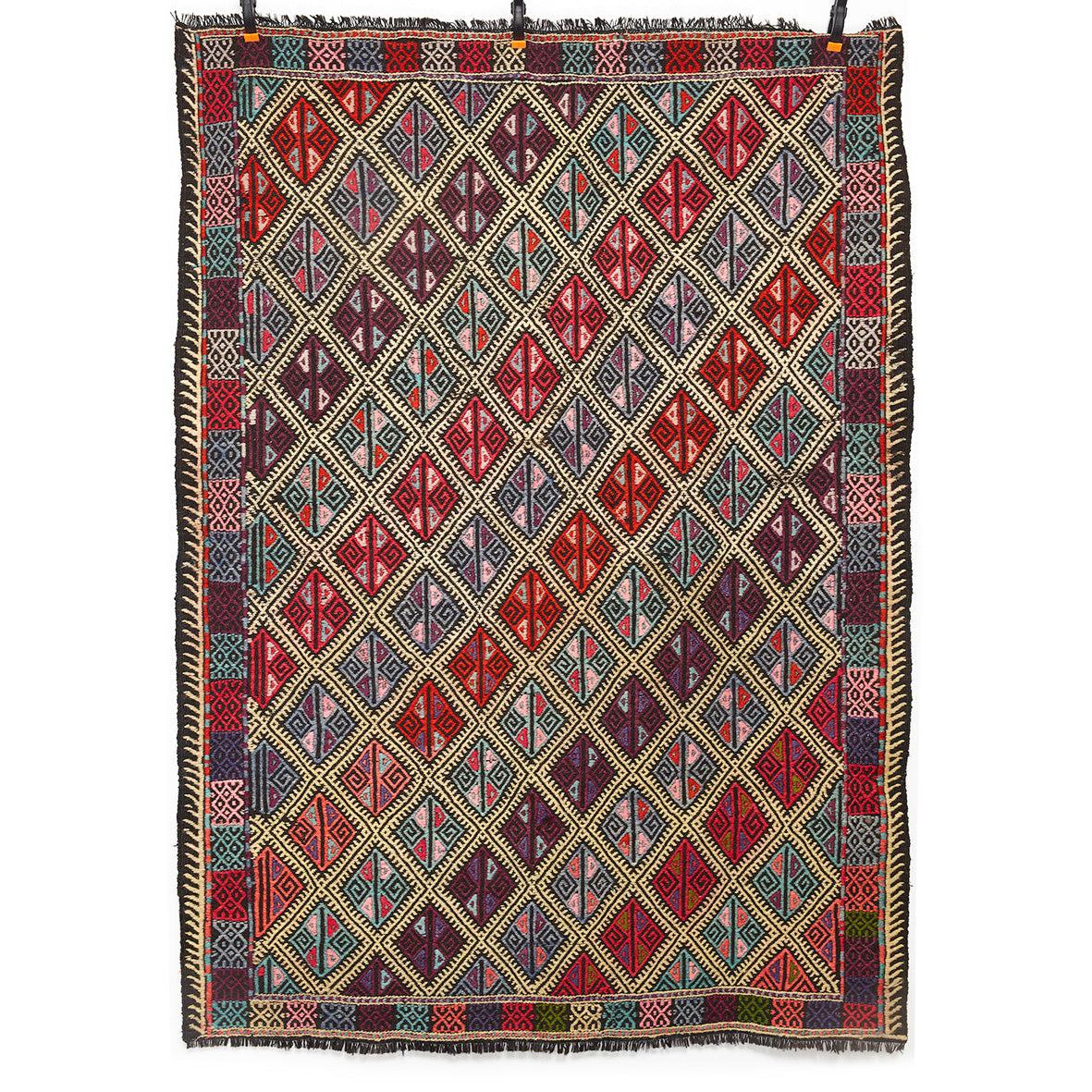 Vintage Anatolian Cicim Kilim   152x208 cm .