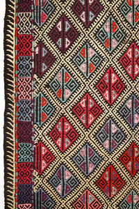 Vintage Anatolian Cicim Kilim   152x208 cm .