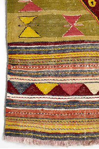 Vintage Anatolian Kilim  147x220 cm .