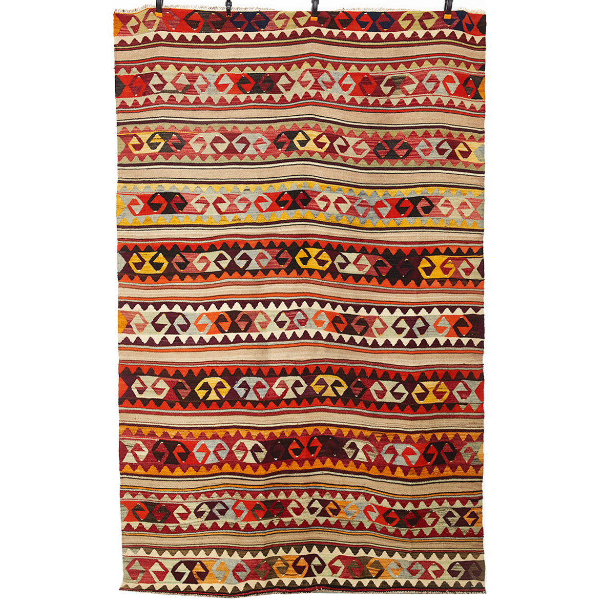 Vintage Anatolian Kilim  168x256 cm .