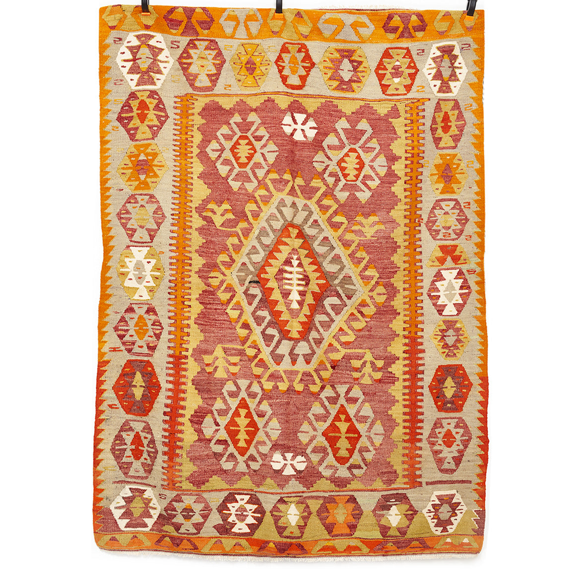 Vintage Anatolian Kilim  138x192 cm .