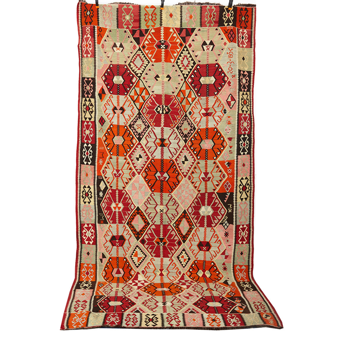 Vintage Anatolian Kilim  171x343  cm .