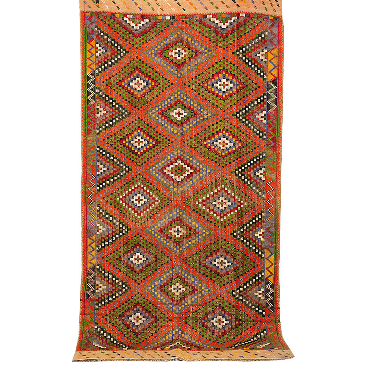 Vintage Anatolian Cicim Kilim  152x290 cm .