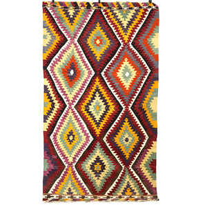 Vintage Anatolian Kilim  148x265 cm .