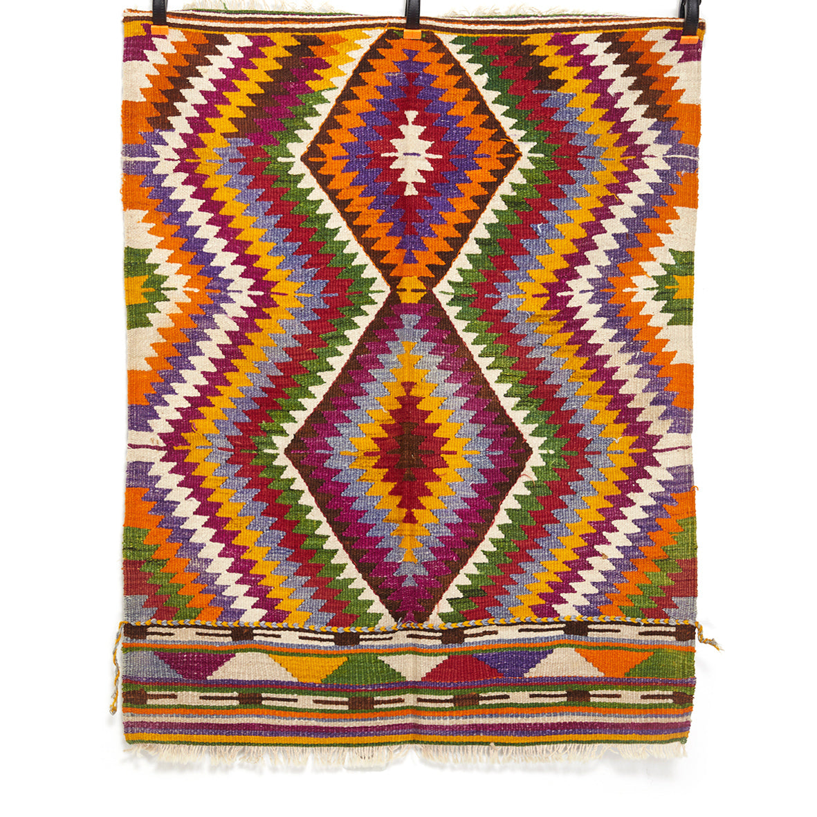 Vintage Anatolian Kilim  96x121 cm .