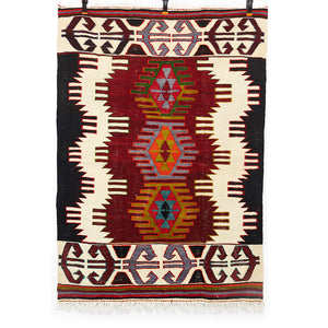 Vintage Anatolian Mut Kilim  110x151 cm .
